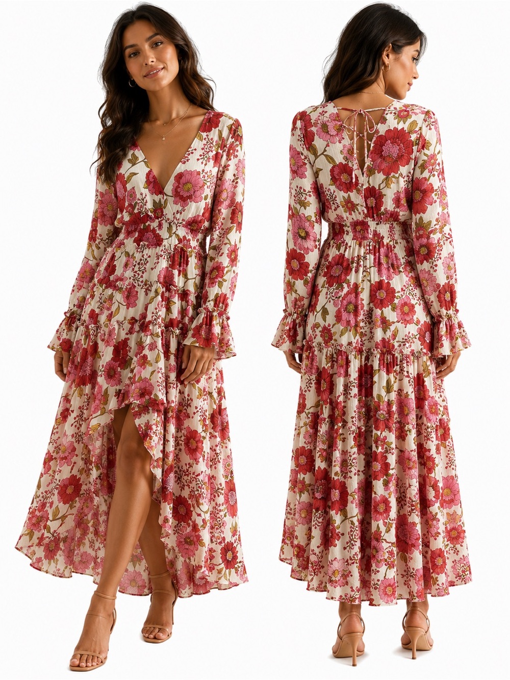 🌸 Steve Madden‎ “The Sol Dress” in Vintage Rose – Size Small 🌸